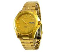 Seiko SNKK98 - Reloj para Hombres, Correa de Acero Inoxidable Color Dorado