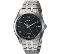 SEIKO Solar SNE489 Hombre Reloj Solar 100m Pulsera Acero