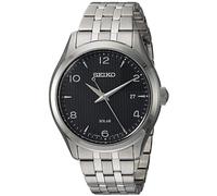SEIKO Solar SNE489 Hombre Reloj Solar 100m Pulsera Acero