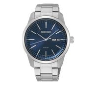 Seiko Hombre Solar Reloj SNE525P1 Resistente Al Agua