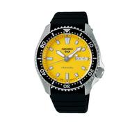 Seiko SRPL87K1 5 Sport SKX Redux - Reloj automático de Silicona para Hombre, tamaño de la Caja 42,5 mm, Amarillo/Negro