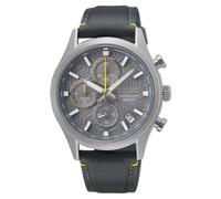 Seiko SSB423P1 - Reloj analógico de Cuarzo para Hombre con Correa de Nailon, Color Negro, Negro, Correa