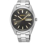 Seiko Reloj Analógico para Hombre de Cuarzo japonés con Correa en Acero Inoxidable SUR343P1