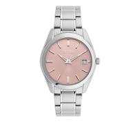 Seiko Sur523P1 - Reloj para Hombre, Cuarzo, analógico, Correa de Acero Inoxidable, Esfera Rosa, Pulsera, Esfera Rosa, Pulsera