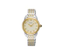 Seiko SUR562P1 - Reloj analógico de Cuarzo para Mujer con Correa de Acero Inoxidable, Multicolor