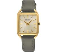 Seiko SWR090P1 - Reloj analógico de Cuarzo para Mujer con Correa de Piel, Dorado