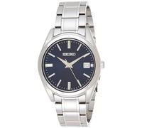 Seiko UK Limited - EU Reloj Hombre de Cuarzo analógico con Correa en Acero Inoxidable SUR309P1