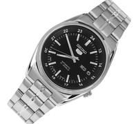 Seiko Watches Seiko 5 SNK567J1 Reloj Automático Hombre JAPAN MADE Dial Negro 36mm