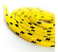 Seiletech.de CUERDA DE POLIPROPILENO AMARILLA - 2mm - 25m - Carga máxima de 82 kg, cordón trenzado de poliéster, cordel de plástico