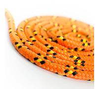 Seiltech.de - Cuerda de polipropileno naranja - 8 mm - 10 m - Capacidad de carga hasta 82 kg, cuerda textil trenzada, cuerda de plástico trenzado