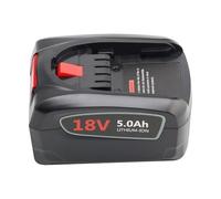 Seilylanka Batería Li-Ion 18V 5.0Ah para Bosch, Compatible con Las Series PBA, PSB y PSR, Serie de Herramientas eléctricas Bosch Green para Herramientas eléctricas Gardena
