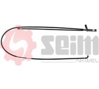 SEIM Cable del capó del motor para BMW: M4, Série 3, Série 2, M3, Série 1, M2, Série 4 (Ref: 555680)
