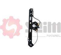 SEIM Elevalunas Atrás Derecha eléctrico sin electromotor Compatible con BMW 3 Sedán E46 51358212100 8212100 900909