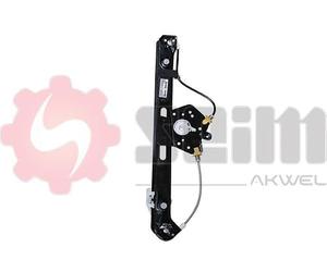 SEIM Elevalunas Atrás Derecha eléctrico sin electromotor Compatible con BMW 3 Sedán E46 51358212100 8212100 900909