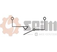 SEIM Interruptor luces freno para RENAULT: Clio, Kangoo, Laguna, Espace, Scénic, Mégane & SMART: Forfour & MITSUBISHI: Colt (Ref: CS202)