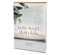 Sein Wort. Dein Fels. 2027: Gottes Zusagen für dein Jahr