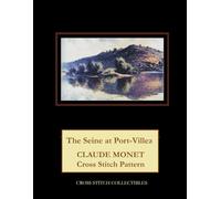 Seine at Port Villez: Claude Monet Cross Stitch Pattern