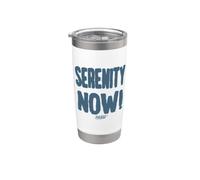 Seinfeld The Serenity Now Vaso térmico de acero inoxidable de doble pared