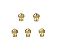 SEINOC 0.2mm 0.3mm 0.5mm Cabeza de impresión de la Impresora 3D de la Boquilla 3D para MK8 Makerbot 1.75mm (5X Cabezal de impresión de 0,3mm en 3D)