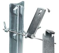 Seiria Twister de alambre para postes en T, herramientas de valla de alambre de púas fáciles de usar, lo suficientemente fuerte como para girar cualquier alambre de esgrima (paquete de 5)