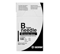 SEIRIN® B-Type Nº 10 0,35 x 50 mm (1 pkg. 100 unidades)
