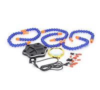 Seis aviones de múltiples funciones múltiples múltiples estaciones de soldadura de aleación de aluminio FPV Accesorios de avión de avión amarillo azul