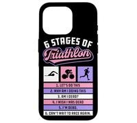 Seis etapas del triatlón Vamos a Hacer Esta Divertida Carrera de Carrera Carcasa para iPhone 16 Pro