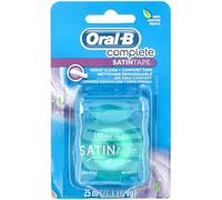 Seis paquetes de cinta de satén Oral B Menta 25m