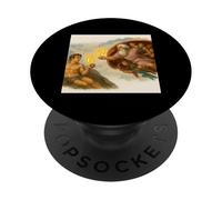 Seis Siete 6 7 Creación De Adán 67 Gen Z Argot Alfa 6-7 Meme PopSockets PopGrip Adhesivo