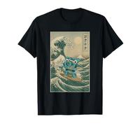 Seis Siete 6-7 Gran Ola De Kanagawa - 67 Brainrot Meme Camiseta