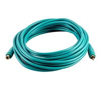 Seismic Audio sa-pgsr25green 25 pies verde RCA macho a RCA hembra Cable de extensión de audio AV RCA Cable extensor