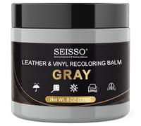 SEISSO Cuero Liquido Reparador, Reparador Cuero 200G, Pintura para Cuero, para Cinturones, Zapatos, Asientos de Coche, SofáS (Gris)
