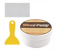 SEISSO Masilla para Madera Blanca 200g,Kit de Reparación de Madera, Para Reparar Agujeros y Grietas en Mesas, Sillas y Armarios