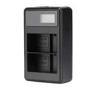 SEIVI EN-EL15 Cargador de Batería para Cámara Portátil LCD Pantalla de Cantidad Eléctrica Ranura DualV1 D500 D600 D610 D750 D800 D7000