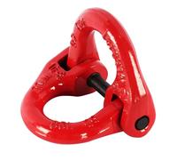 SEIWEI Acoplamiento Hammerlock, eslabón de conexión, hebilla de elevación de acero de aleación, eslabón de cadena de seguridad para remolques, hamacas, grúas (2,00 t/4409 lb)