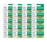 Seizaiken 377 SR626SW 1,55 V 0% Hg - Pila de óxido de plata para reloj (20 pilas) fabricada en Japón por Seiko