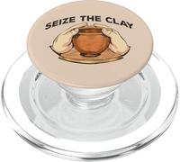 Seize The Clay - Meme de cerámica Divertida PopSockets PopGrip para MagSafe