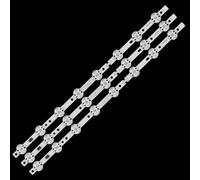 SeiZed 3 uds tiras de retroiluminación Led for LG 55 pulgadas 55UK6400PLF 55UK6300PLB 55UM7600PLA 55UM7000PLC 5UM7660PLA 55UM7300AUE 55UK6300PLB