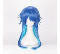 SEIZIS Cosplay Wig Anime Wig Seragaki Aoba Cosplay Wig For Dramatical Murder DMMD,Long Blue Wig,Costume Halloween Wig,For Costume Party, Anime Show, Cosplay Event, Concerts, Daily Wig