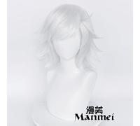 SEIZIS Cosplay Wig Rey Zhang Liang Colorido pergamino Pintado Baili Xuan CE convolución térmica cos Peluca Pelo Anti-Rizado Forma Zhang Liang Peluca