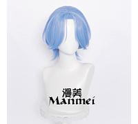 SEIZIS Cosplay Wig SK∞ SK Unlimited Skateboard LAN Yachi River Langa Cos Peluca Hair End Inverted Upturned Hairy Bangs Peluca Peluda + Send Hair Net