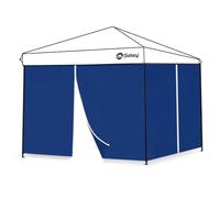 Sekey 2 Paneles Laterales con Cremallera, Paredes Laterales para 3x3m Cenador Plegable Carpas de Jardin, Impermeables, Azul Marino