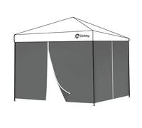 Sekey 2 Paneles Laterales, Paredes Laterales para 3x3m Cenador Plegable Carpas de Jardin, Impermeables