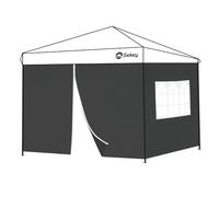 Sekey 2 Paneles Laterales, Paredes Laterales para 3x3m Cenador Plegable Carpas de Jardin, Impermeables