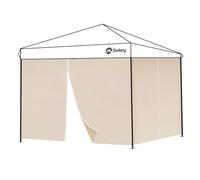 Sekey 2 Paneles Laterales, Paredes Laterales para 3x3m Cenador Plegable Carpas de Jardin, Impermeables
