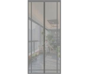 Sekey 90x210cm(5cm) Cortina Mosquitera Magnética para la Protección Contra Insectos, el Mosquitera Magnético Ideal para Puerta de Balcón, Puerta de Terraza (se Puede Cortar en Altura y Ancho), Gris