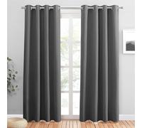 Sekey Cortina Opaca de poliéster con función térmica, 1 Unidad, 140 x 175 cm, con Ojales para Colgar