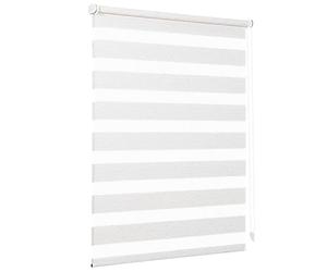 Sekey Estor Doble con fijación sin Agujeros para Ventanas, 85 cm de Ancho, 85 x 100 cm, Lino