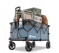 Sekey XXL Plus - Carro Plegable (200 L, 200 kg, Capacidad de Carga, Plegable, Apto para Todo Terreno, con Frenos, Patentado, Plegable en Cuatro direcciones, XXL-PlusG 4010), Color Azul