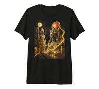 Sekhmet Bastet ISIS Diosa Africana Kemetic Egipto Arte Camiseta Premium